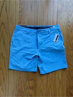 Vineyard Vines Men's Bright Blue Flat Front Chino Shorts